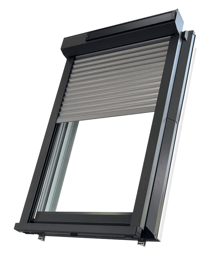 Elektrische Aussenrollläden für Dachfenster per Wandschalter - Perfektbaushop