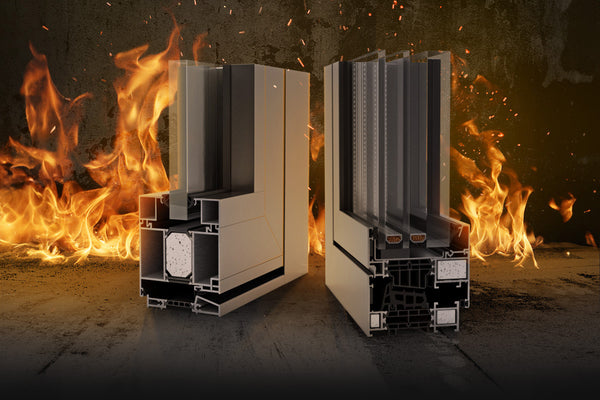 MB-78 EI Brandschutzsystem aus Aluminium – EI30/EI60 Türen & Wände